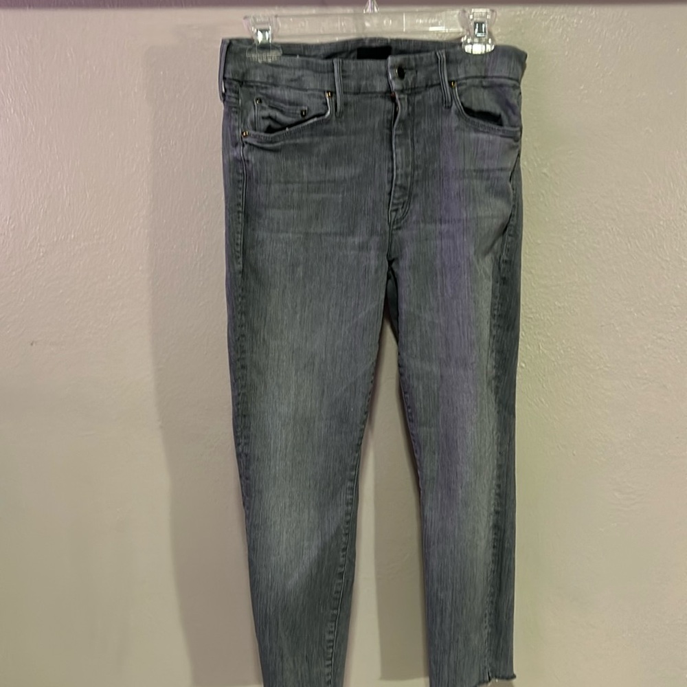Mother looker crops size 30 color grey (All Nighter)